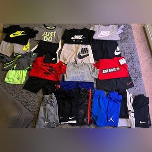 Boys nike short set bundle size 5